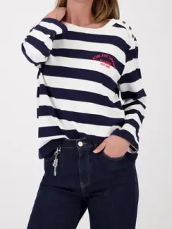 MONARI Толстовка в морскую полоску