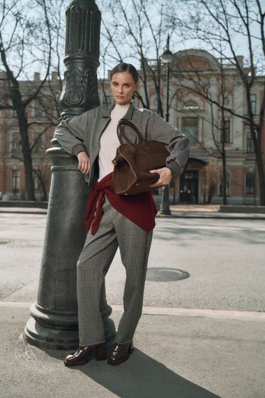 BULMER Бомбер в клетку