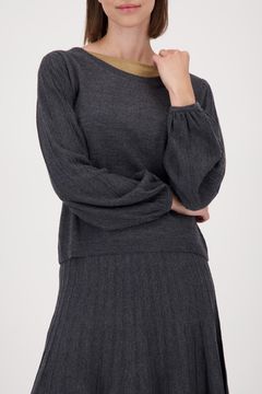 MONARI Свитер с двойным воротником