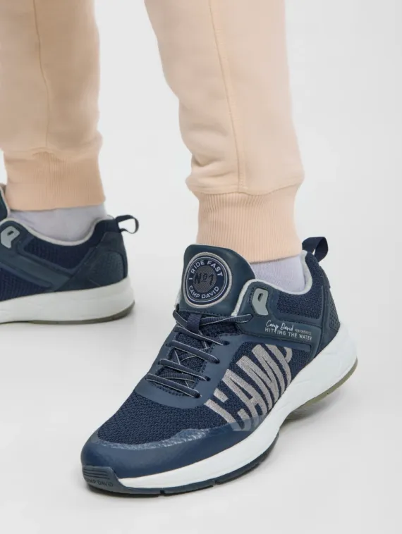 CAMP DAVID Спортивные брюки с объемным принтом