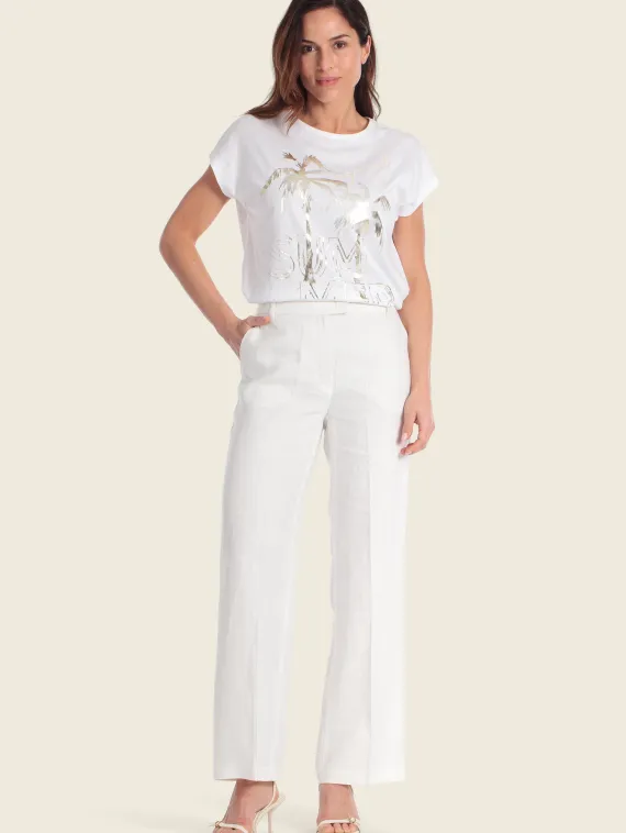 GERRY WEBER Футболка с печатью и текстом