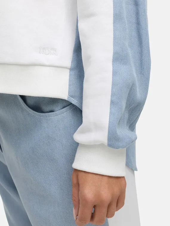 CATNOIR Толстовка с джинсовой спинкой