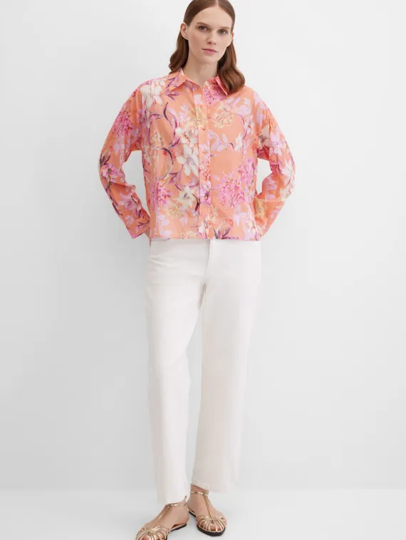 Elisa.and.me Блузка с цветочным принтом