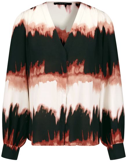 TAIFUN Блуза с принтом