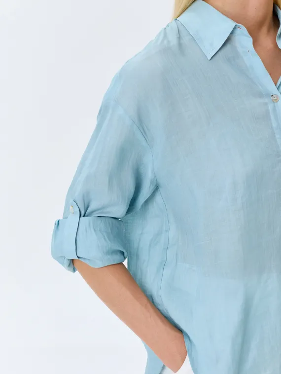 BULMER Яркая блуза из 100% рами