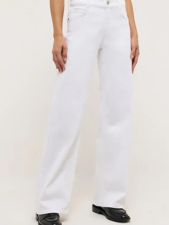 ANGELS Джинсы широкие белые