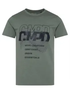 CAMP DAVID Футболка с резиновым рисунком