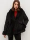 GERRY WEBER Куртка из хлопка с искусственным мехом