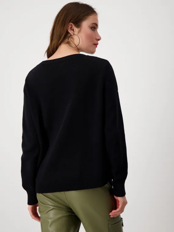 MONARI Свитер со стразами