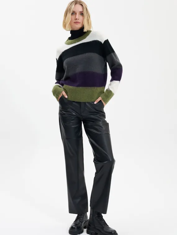 UNQ Пуловер в полоску