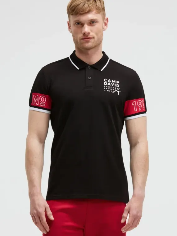 CAMP DAVID Поло из пике