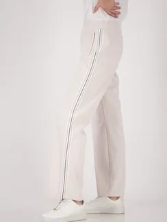 MONARI Джоггеры с лампасами из люрекса