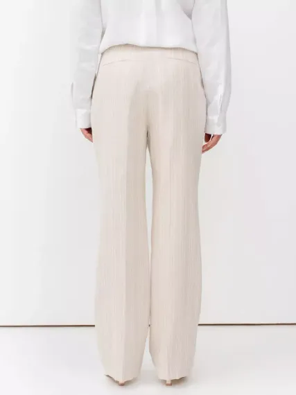 BULMER Брюки льняные в полоску