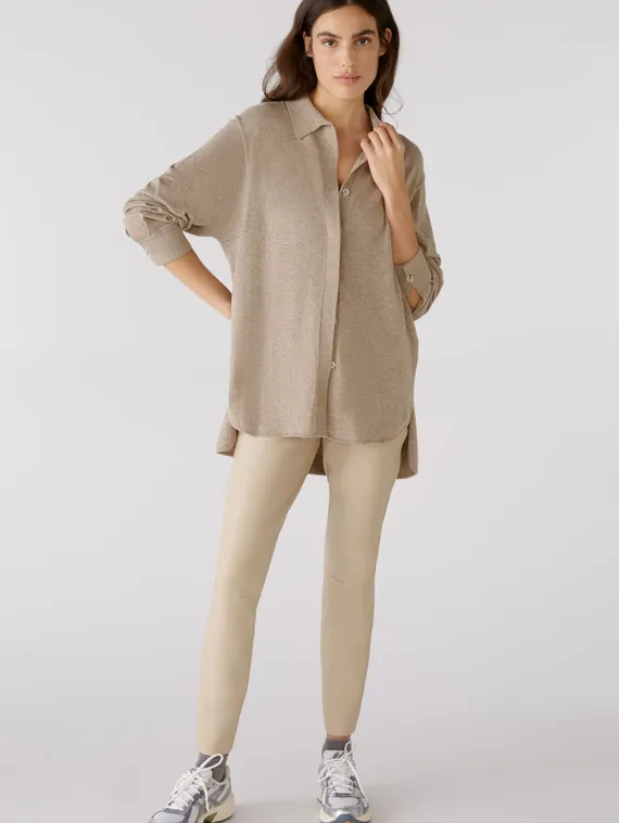 Oui Кардиган из смесовой вискозы