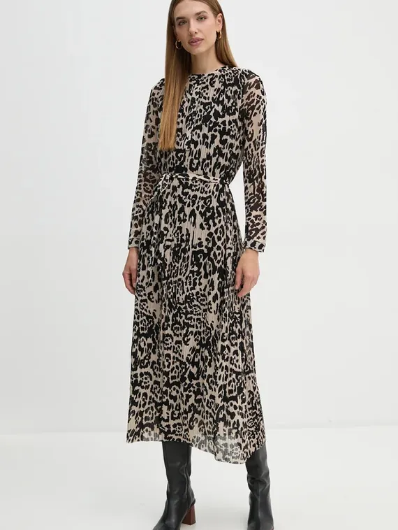 Oui Платье с принтом