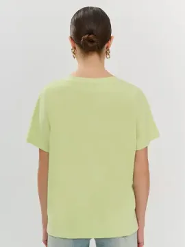 BULMER Футболка из 100% хлопка в цвете лайм
