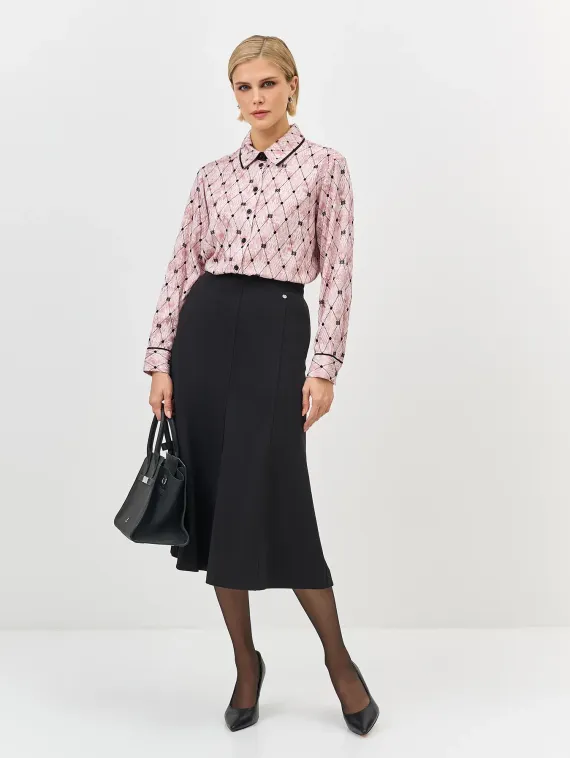 BULMER Блуза из вискозы с принтом