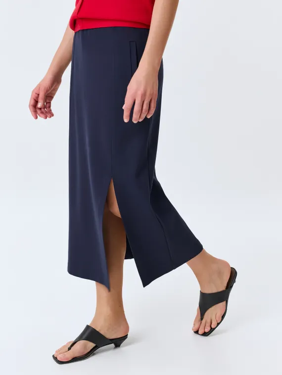 BULMER Трикотажная юбка с разрезом