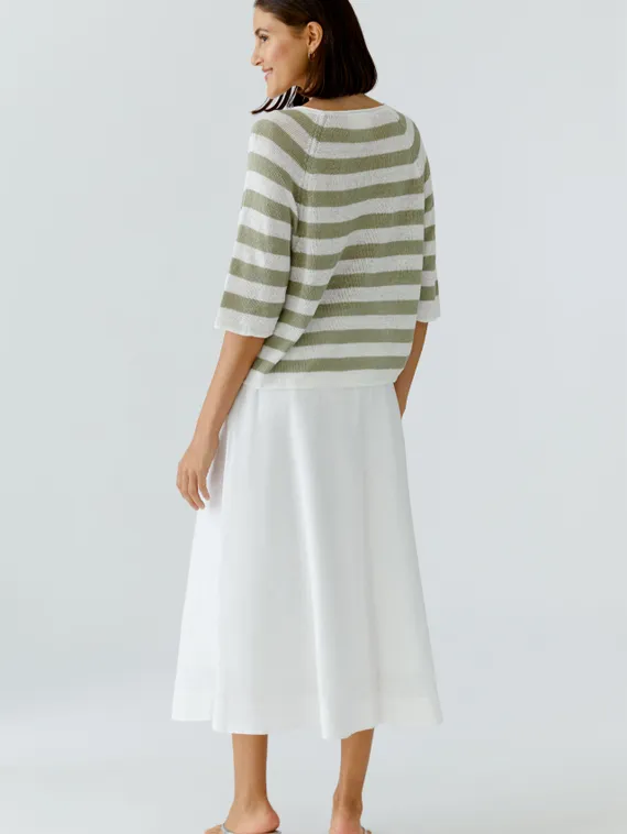 Oui Пуловер из 100% льна