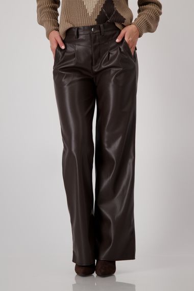 MONARI Брюки широкие из искусственной кожи