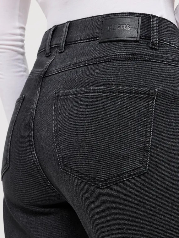 ANGELS Джинсы из зимнего хлопка антрацит