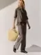 THE FASHION PEOPLE Брюки льняные