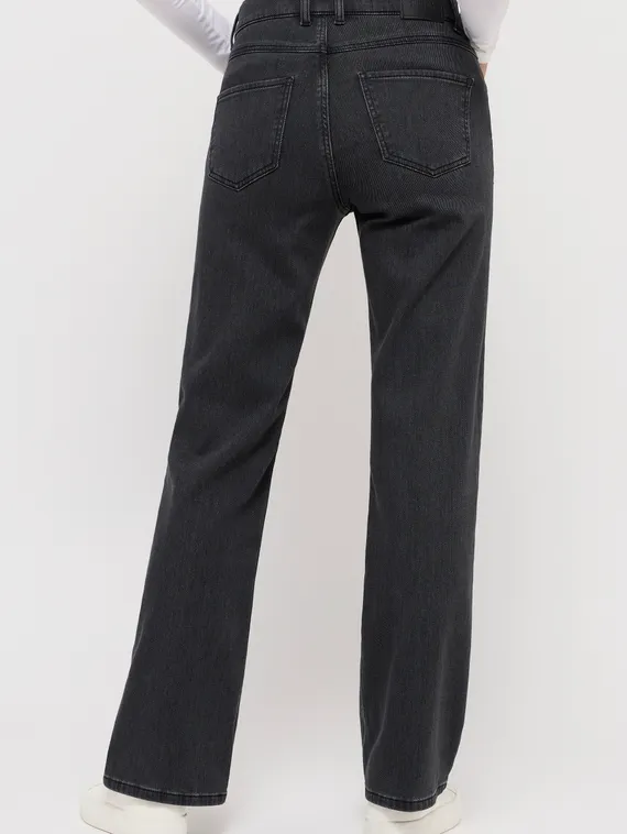 ANGELS Джинсы из зимнего хлопка антрацит