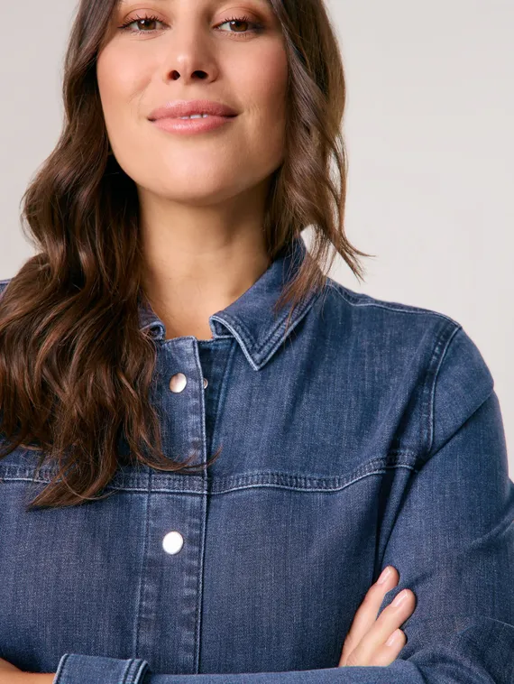 SAMOON Куртка джинсовая