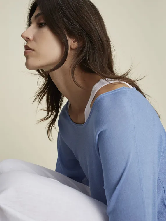 Oui Пуловер вискозный