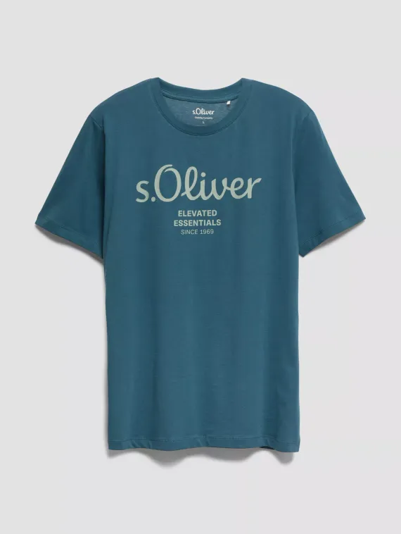 s.Oliver Футболка хлопковая с логотипом