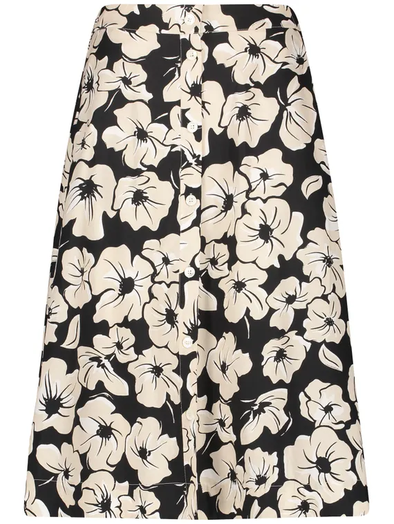 GERRY WEBER Юбка с цветочным принтом