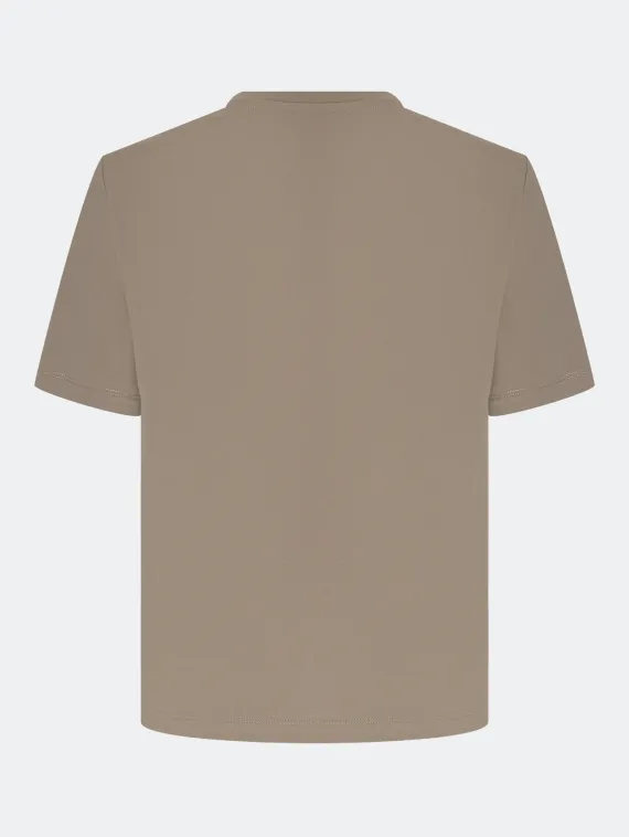 BULMER Футболка 100% хлопок со стразами