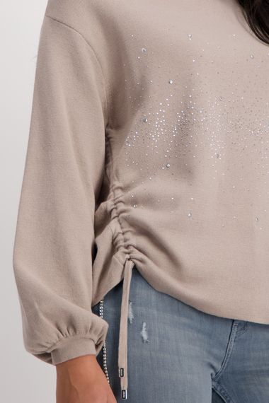 MONARI Джемпер хлопковый с камнями