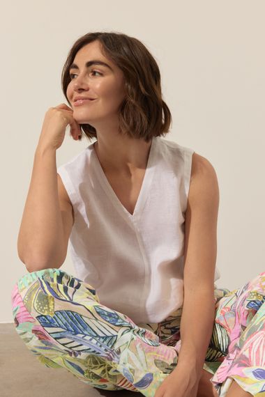 GERRY WEBER Топ льняной