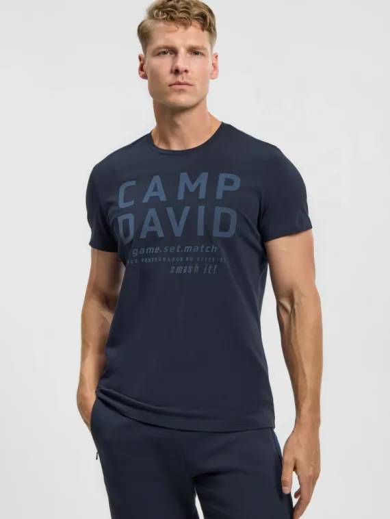 CAMP DAVID Футболка с логотипом