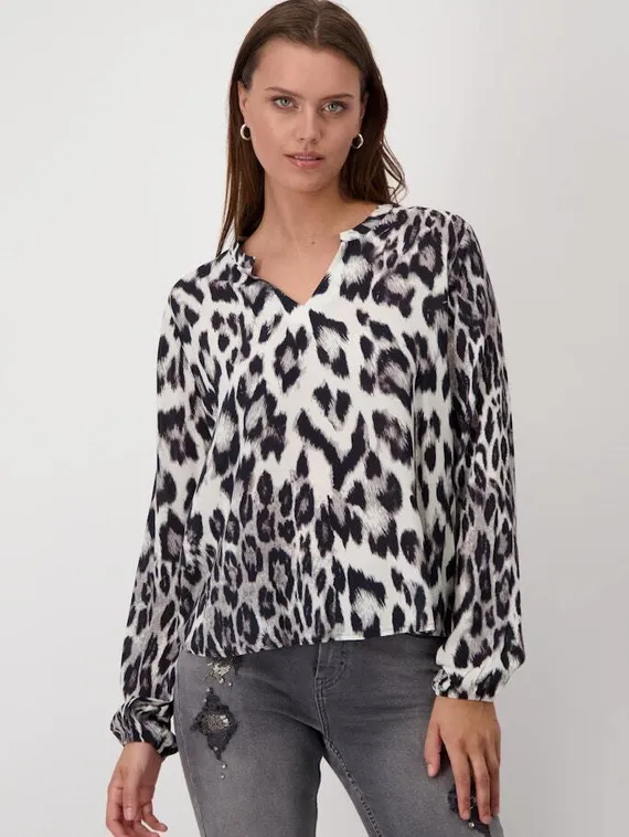 MONARI Блуза с принтом