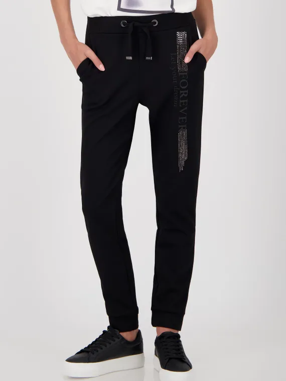 MONARI Джоггеры со стразами