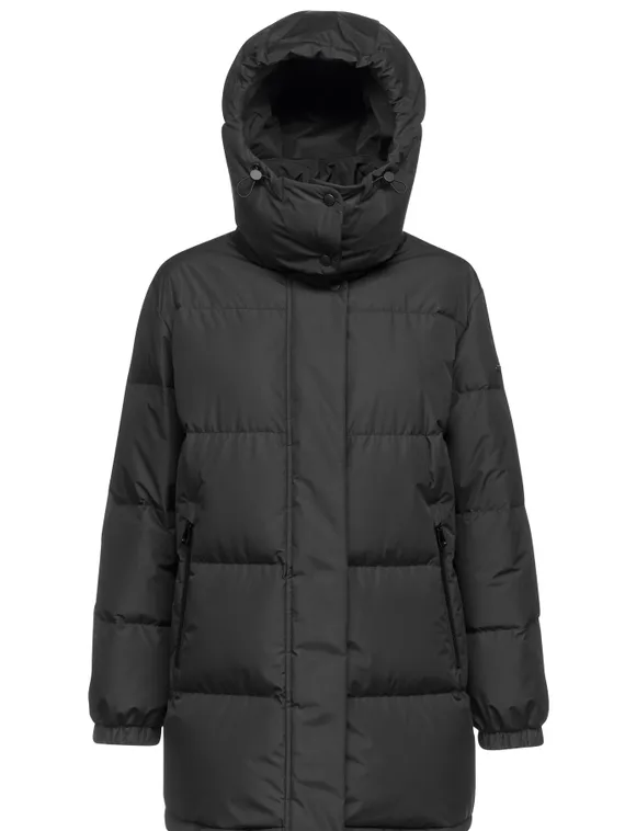 GEOX Пуховик стеганый с капюшоном