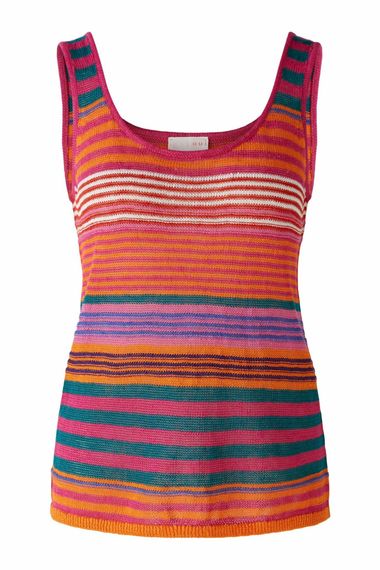 Oui Топ льняной