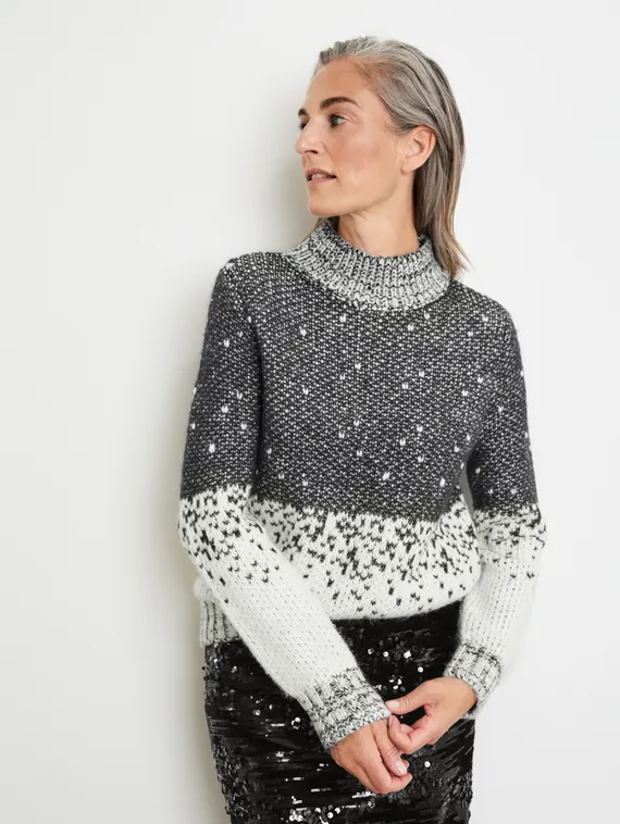 GERRY WEBER Джемпер с воротником-стойкой