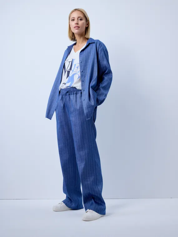 Elisa.and.me Брюки с добавлением льна