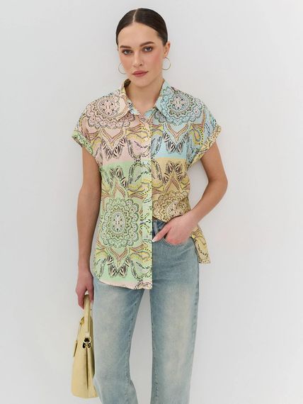 BULMER Блуза с принтом