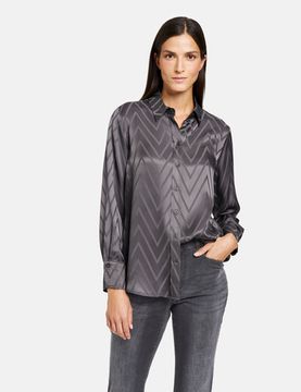 GERRY WEBER Блуза из атласной ткани