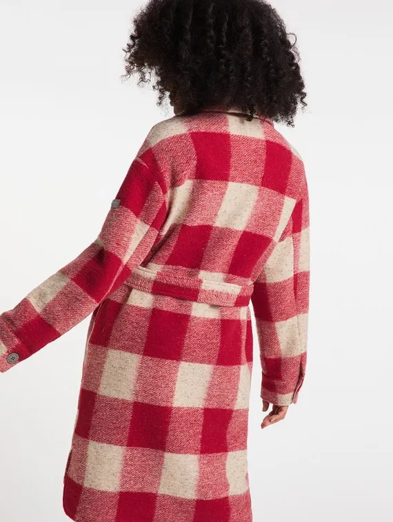 Frieda&amp;Freddies Пальто в клетку