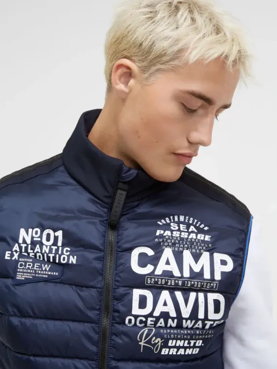 CAMP DAVID Стеганый жилет