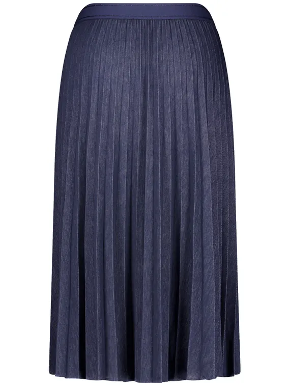 GERRY WEBER Юбка плиссированная синяя