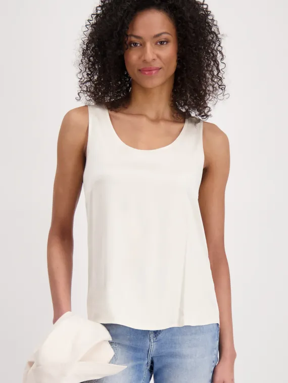 MONARI Топ атласный