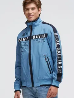 CAMP DAVID Ветровка-блузон с логотипом