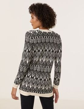 GERRY WEBER Кардиган с принтом