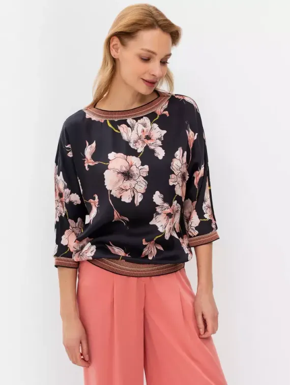 BULMER Блуза с цветочным принтом